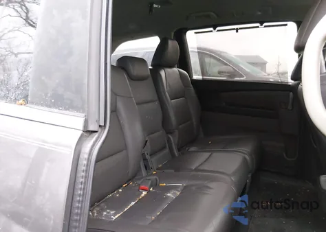 2013 Honda Odyssey Ex-L from USA, damaged, VIN 5FNRL5H66DB054401